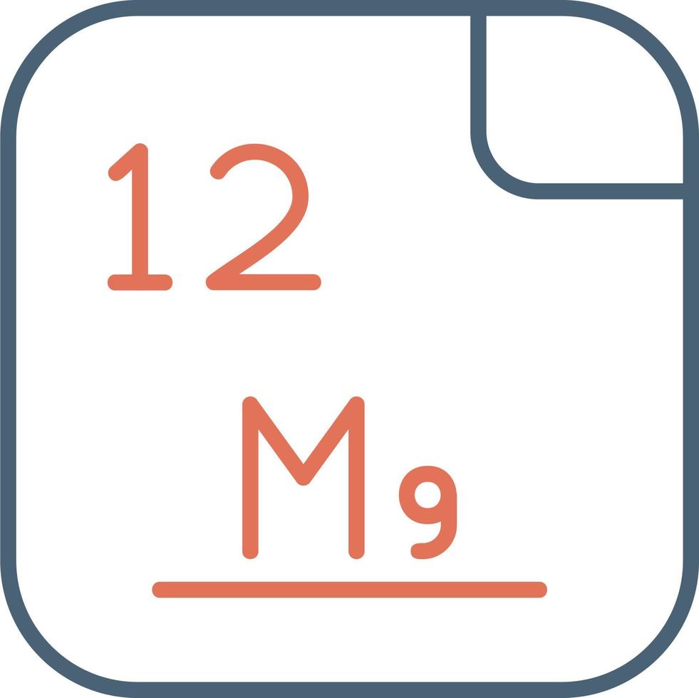 Magnesium Vector Icon