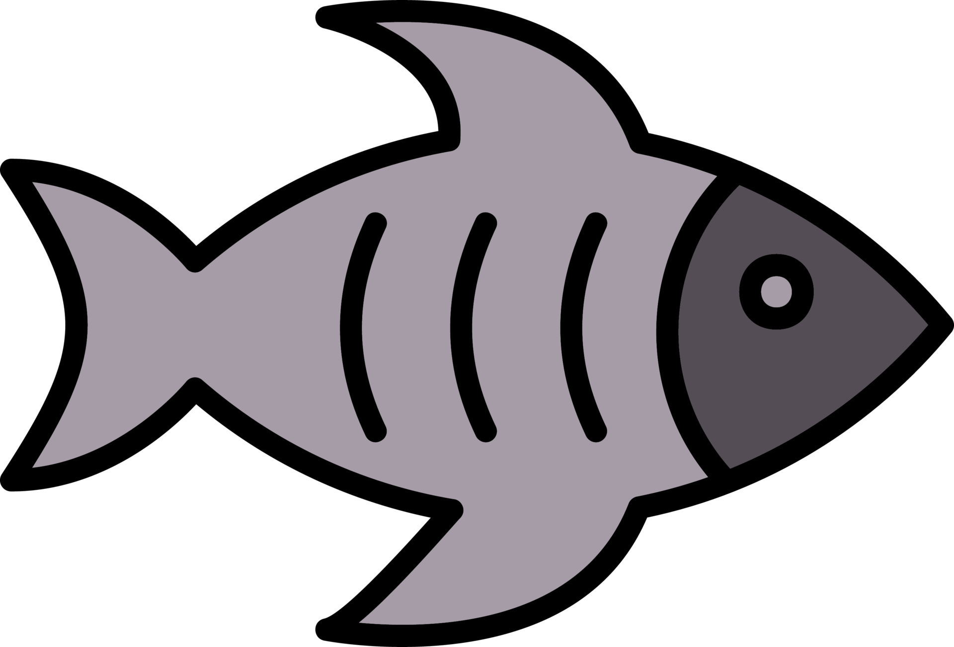 Fish Vector Icon 20391680 Vector Art at Vecteezy