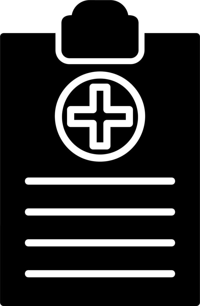 Health Report Vector Icon