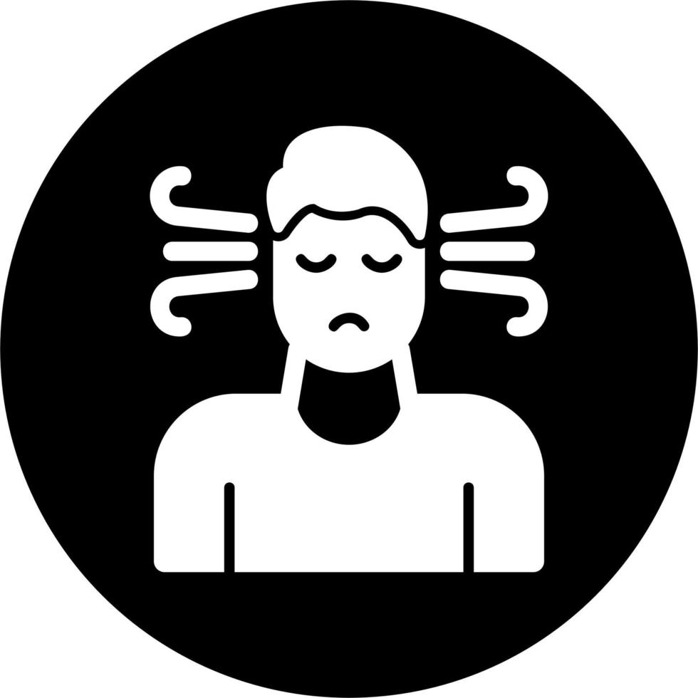 Exhausted Vector Icon