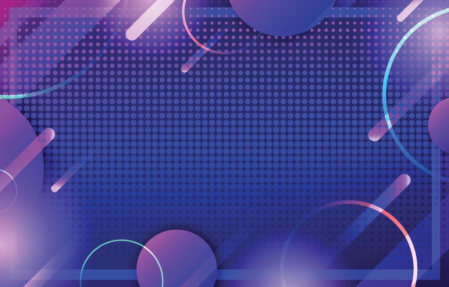 Purple Geometric Halftone Background vector