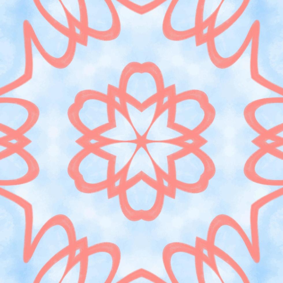 Abstract kaleidoscope background. Beautiful kaleidoscope seamless pattern. Multicolor mosaic texture. Seamless kaleidoscope texture. Unique kaleidoscope design vector