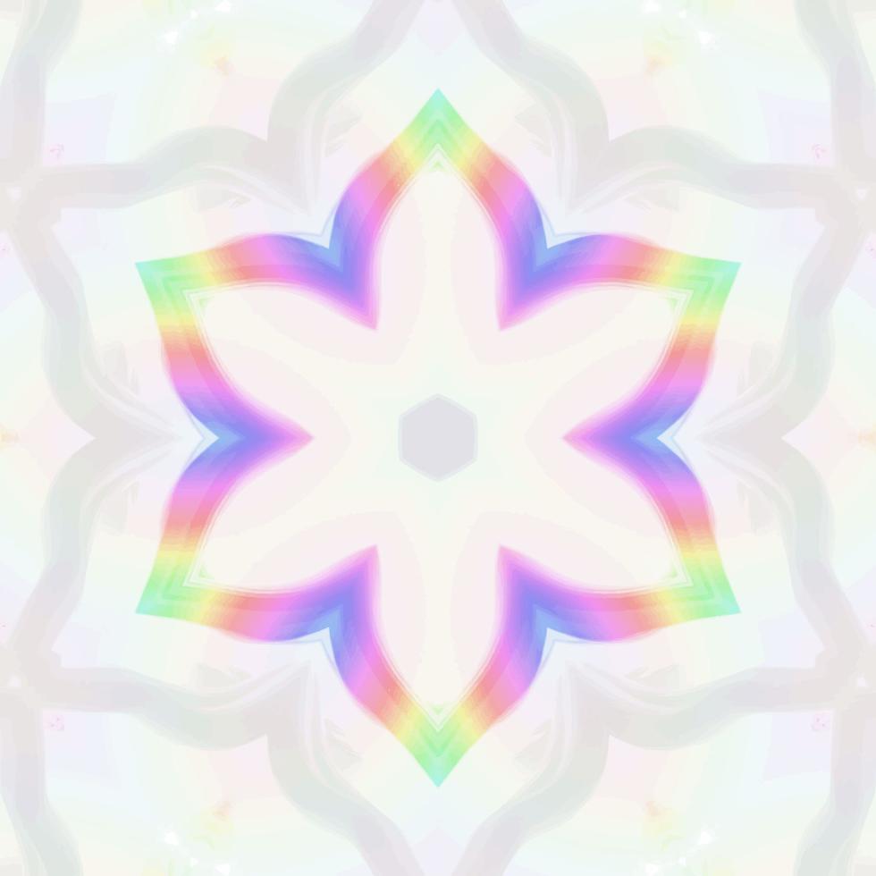 Abstract kaleidoscope background. Beautiful kaleidoscope seamless pattern. Multicolor mosaic texture. Seamless kaleidoscope texture. Unique kaleidoscope design vector