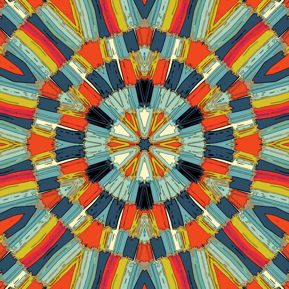 Abstract kaleidoscope background. Beautiful kaleidoscope seamless pattern. Multicolor mosaic texture. Seamless kaleidoscope texture. Unique kaleidoscope design vector