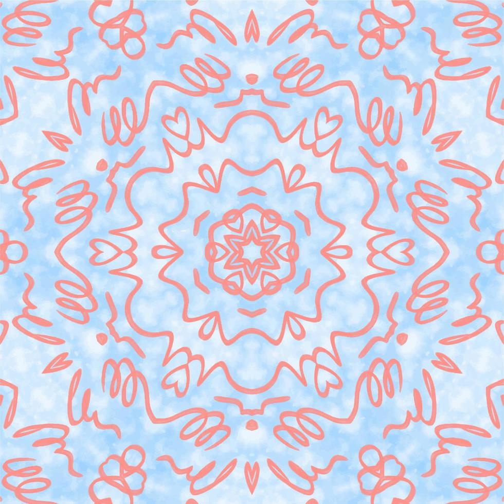 Abstract kaleidoscope background. Beautiful kaleidoscope seamless pattern. Multicolor mosaic texture. Seamless kaleidoscope texture. Unique kaleidoscope design vector