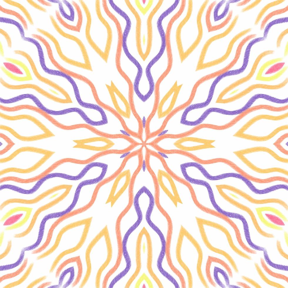 Abstract kaleidoscope background. Beautiful kaleidoscope seamless pattern. Multicolor mosaic texture. Seamless kaleidoscope texture. Unique kaleidoscope design vector