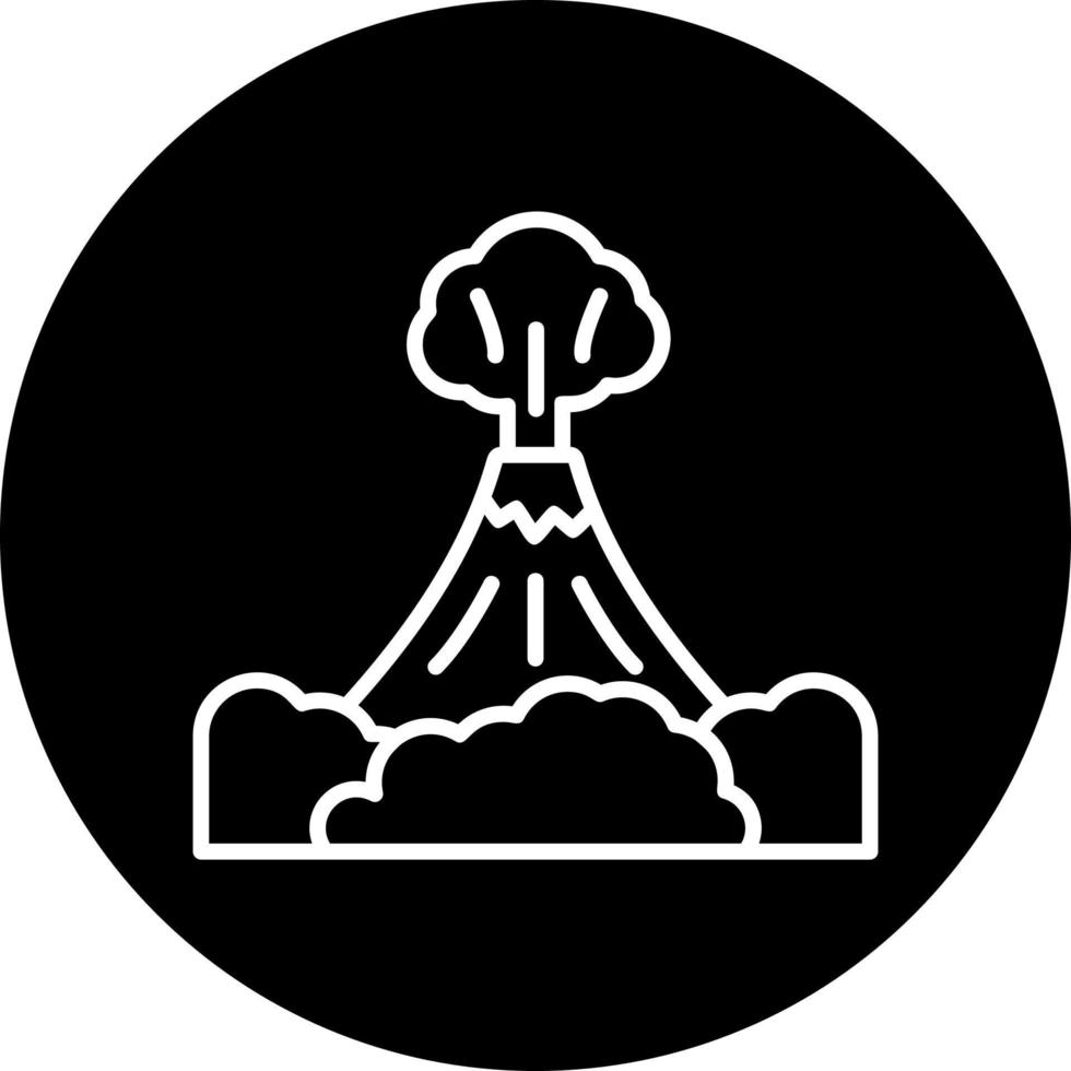 Volcano Vector Icon