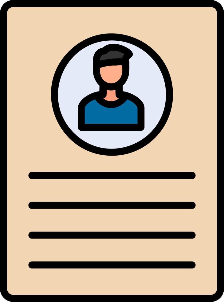 Cv Vector Icon