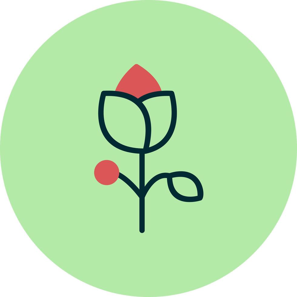 icono de vector de flor