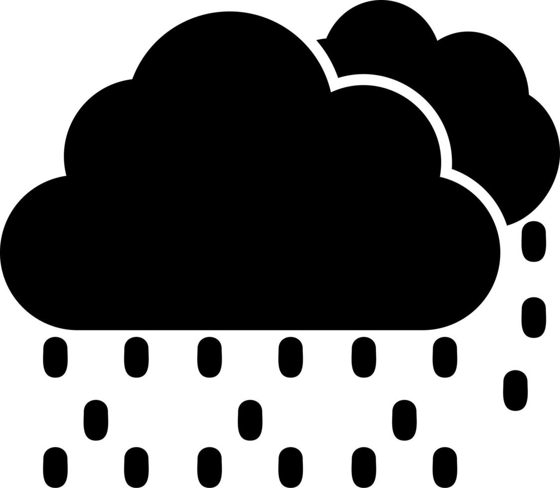 Rain Vector Icon