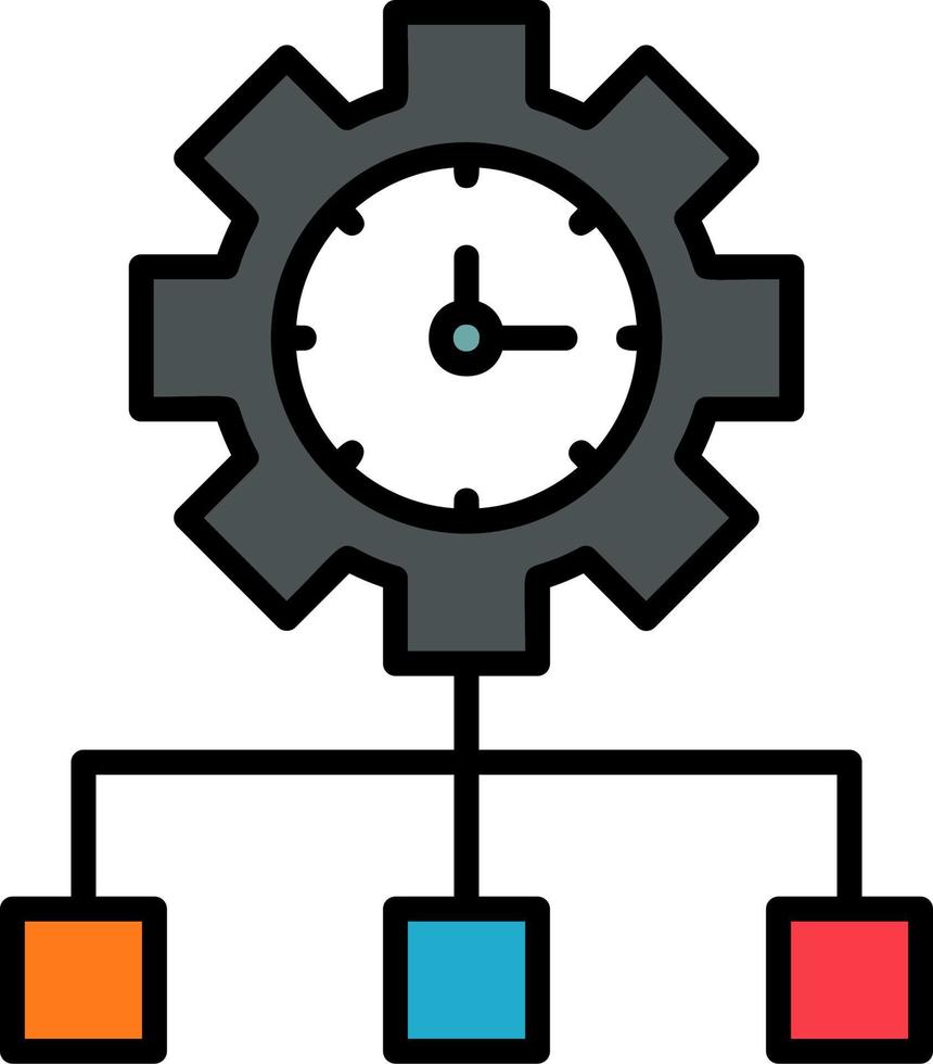 Time Management Vector Icon