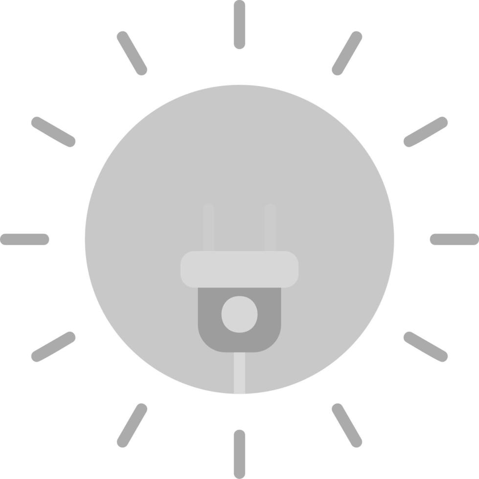 Sun Energy Vector Icon