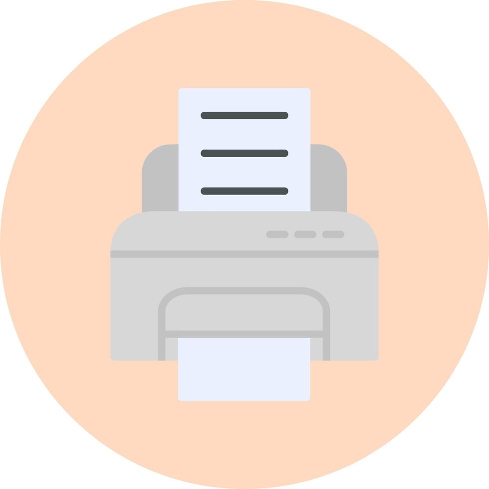 icono de vector de impresora