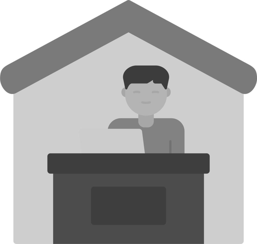 Work From Home Vector Icon