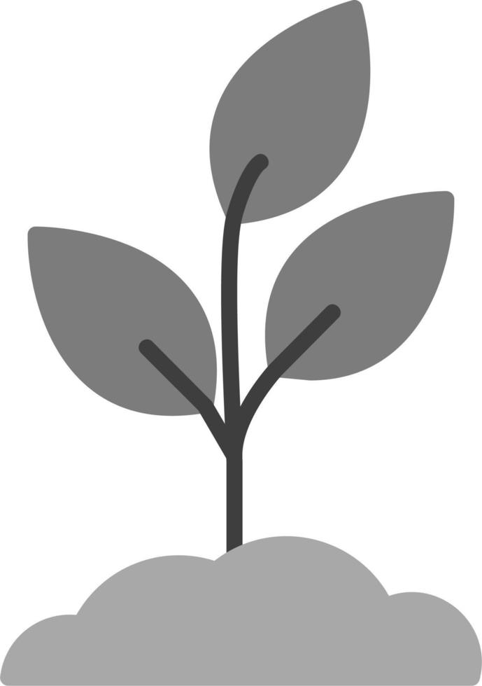 Plant Grows Vector Icon
