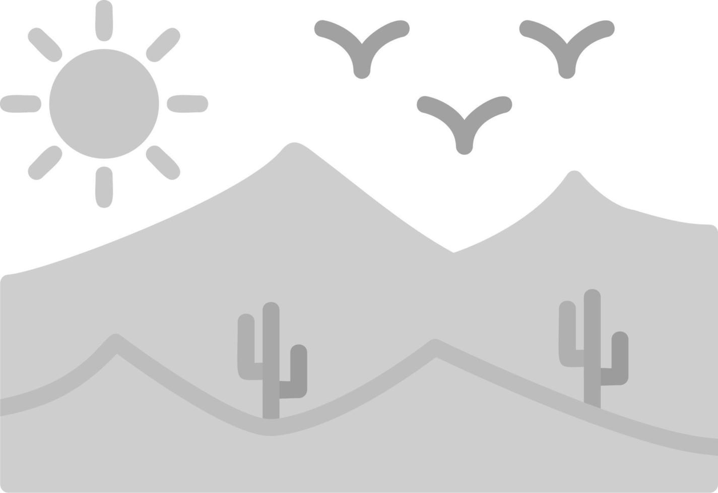 Desert Vector Icon