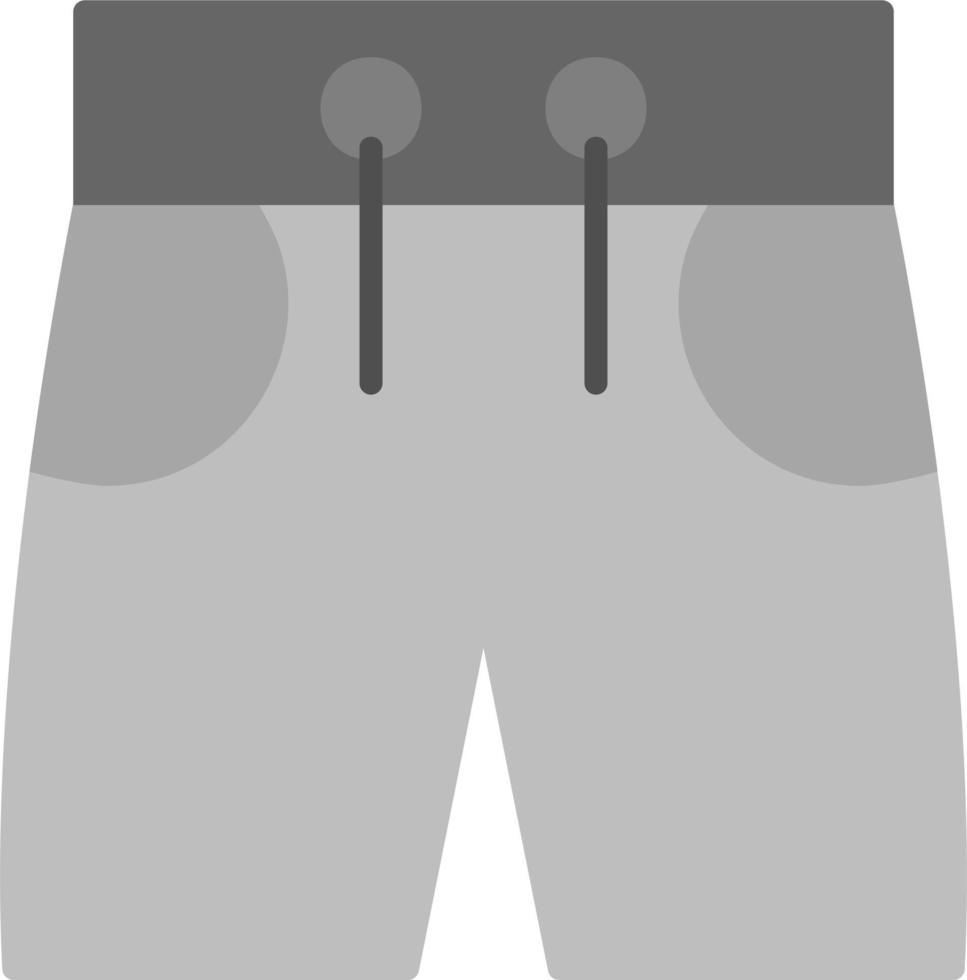 traje de baño pantalones cortos vector icono