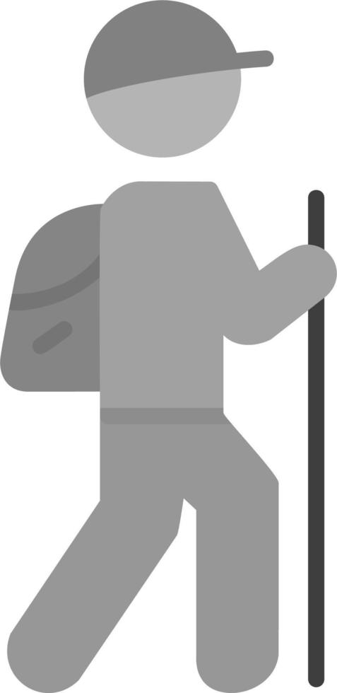 Hiking Vector Icon