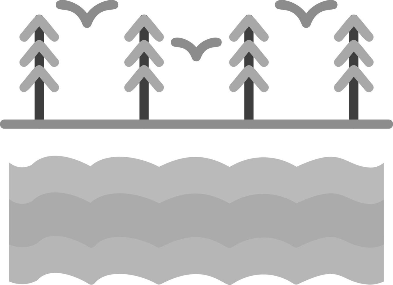 River Vector Icon