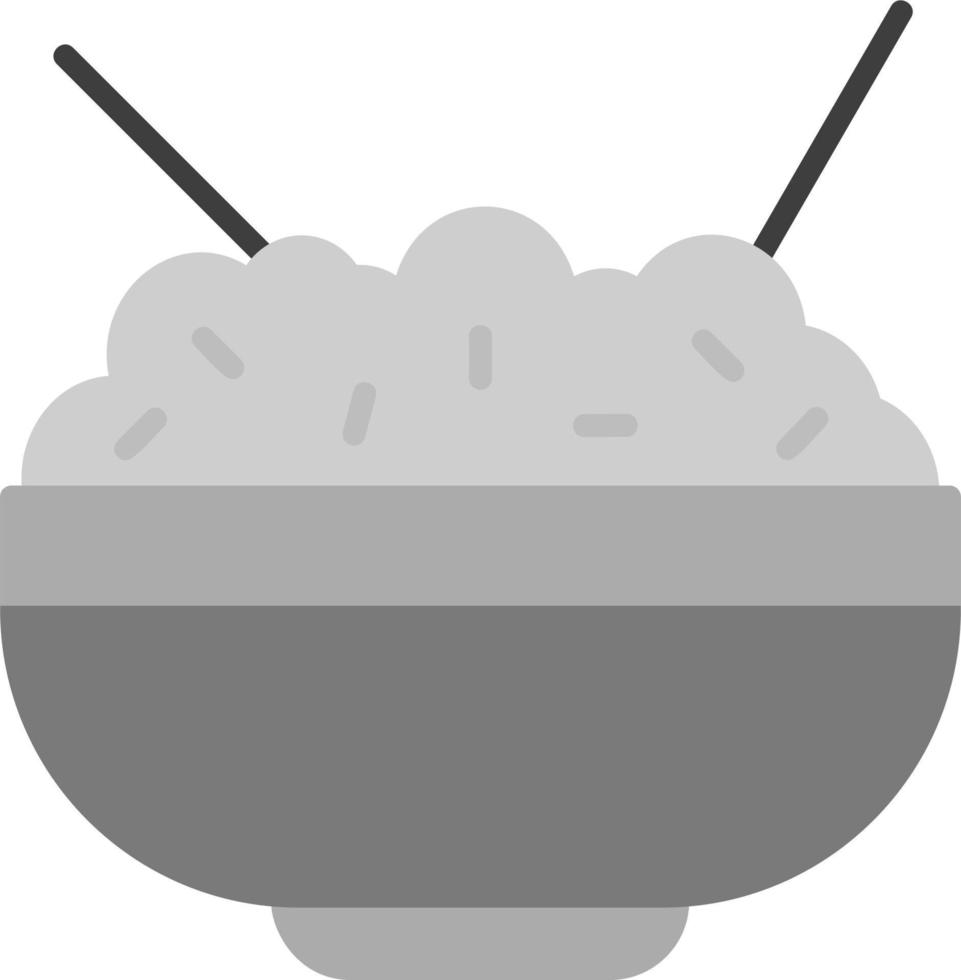 Rice Bowl Vector Icon