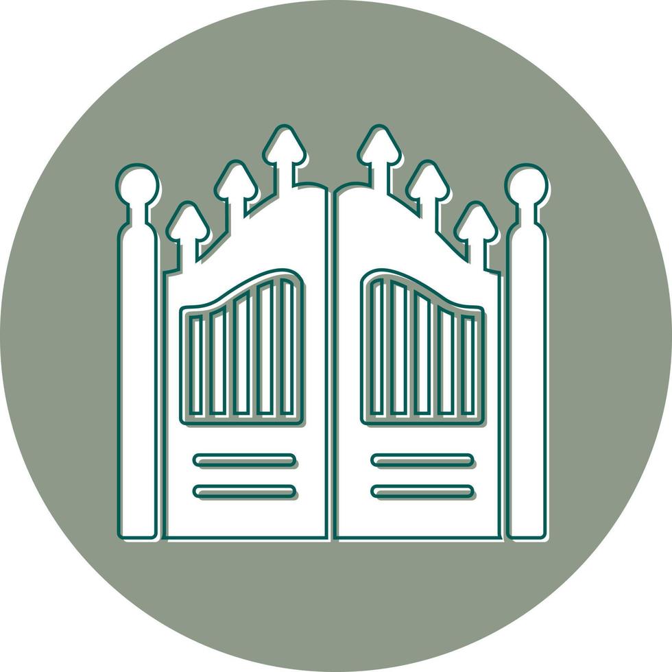 Gate Vector Icon