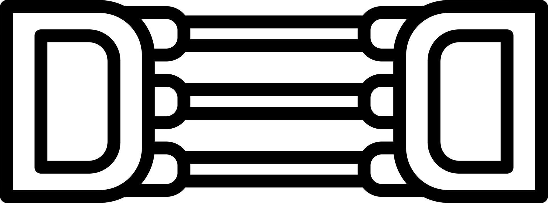 Chest Expander Vector Icon