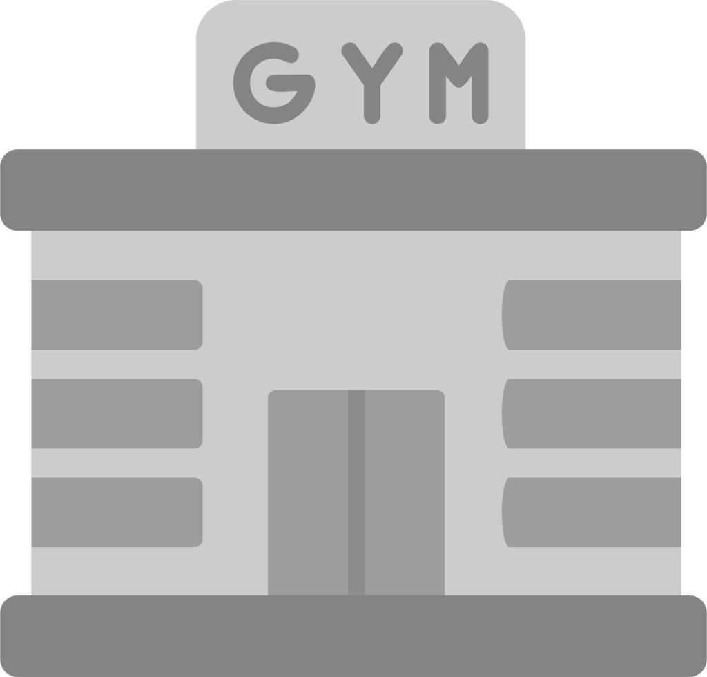 icono de vector de gimnasio