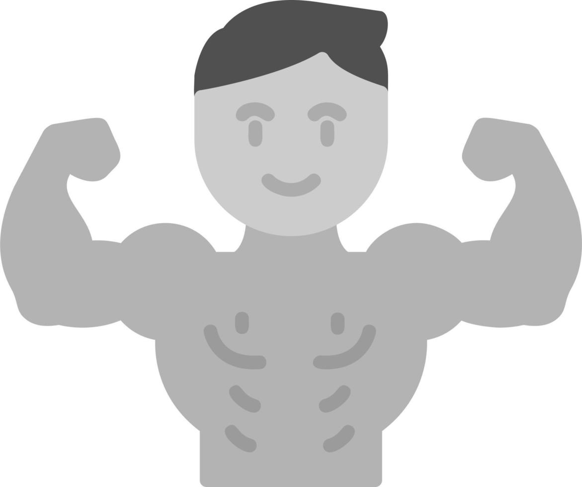 Bodybuilder Vector Icon