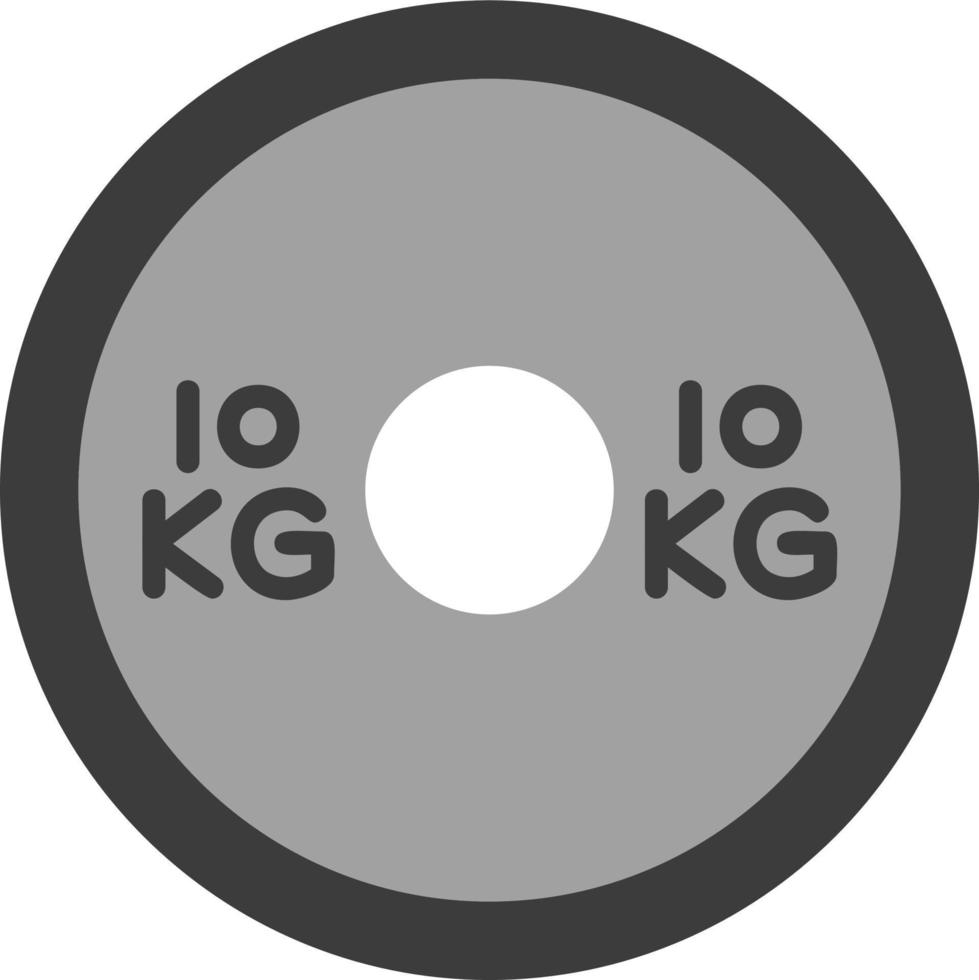 Weight Plates Vector Icon