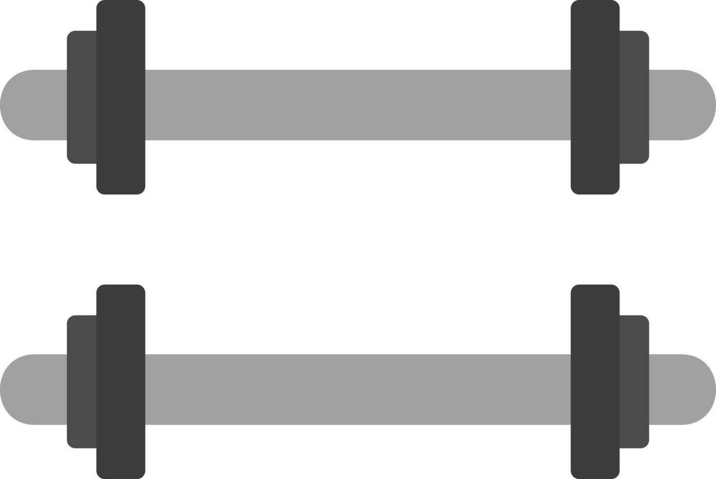 Weighted Bars Vector Icon