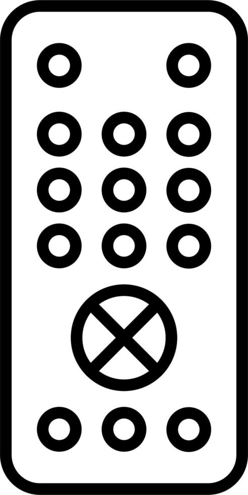 Remote Control Vector Icon