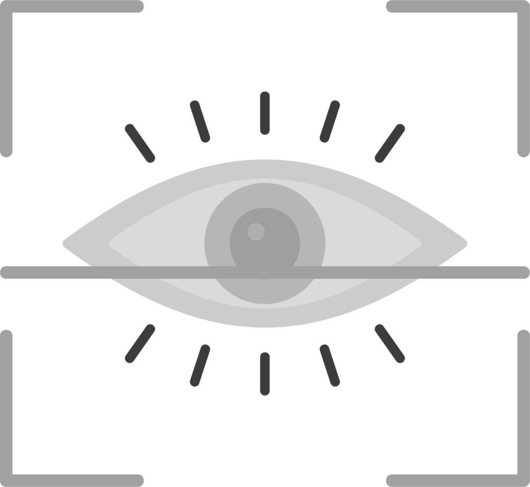 Eye Scan Vector Icon