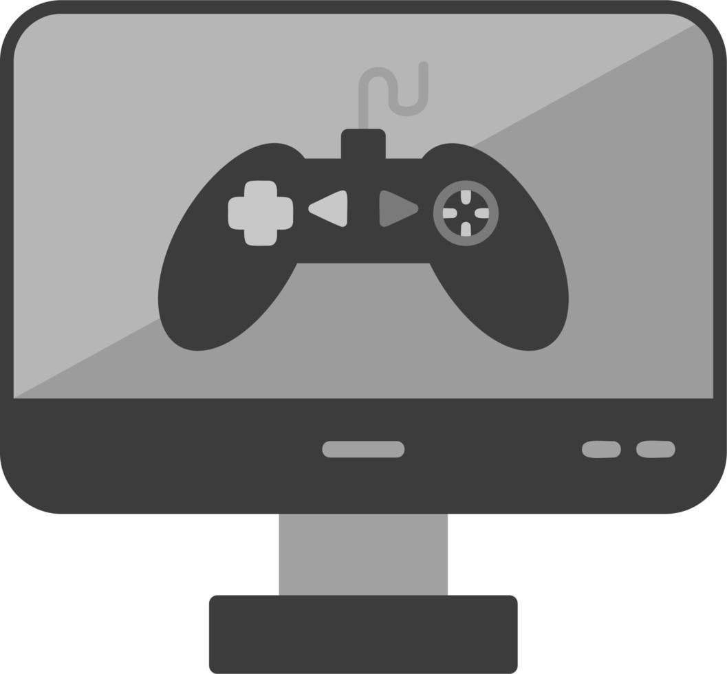 icono de vector de juego en línea