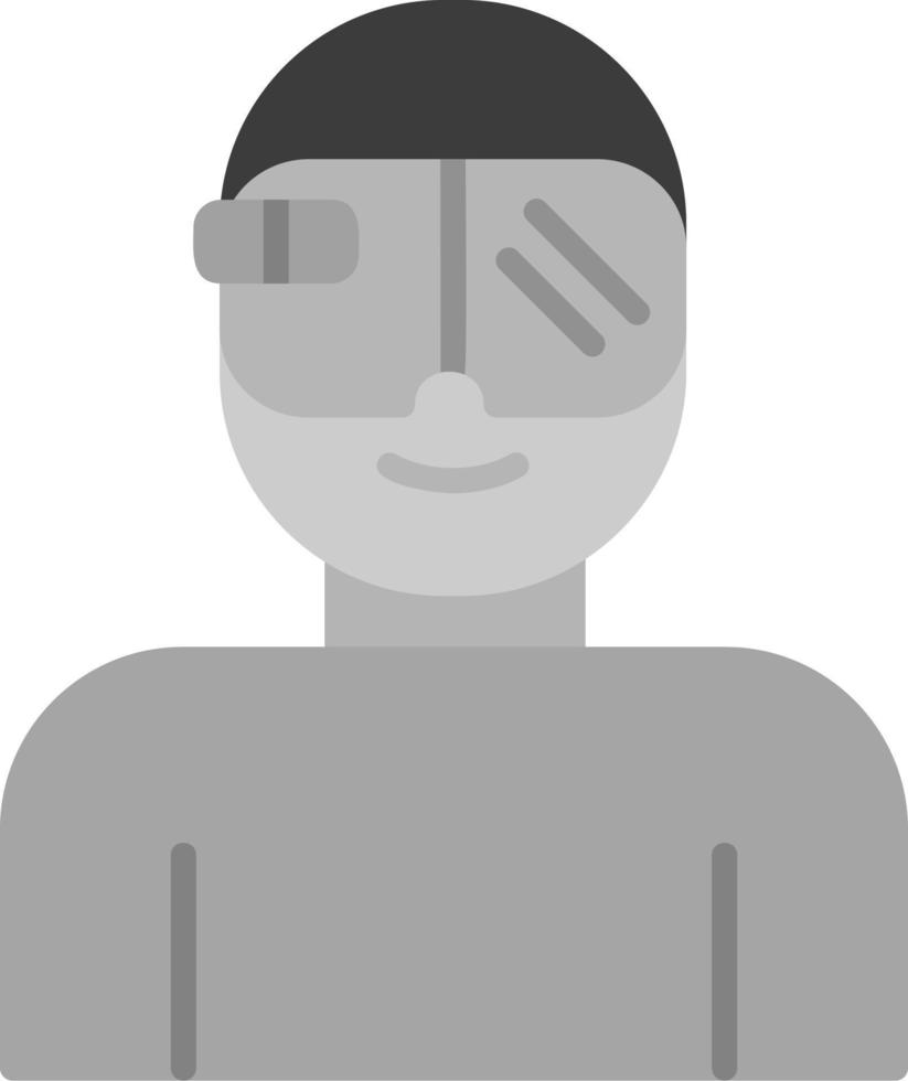 Augmented Reality Glasses Vector Icon