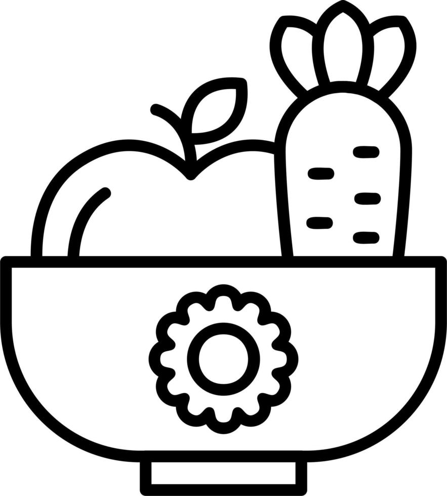 Healthy Food Vector Icon