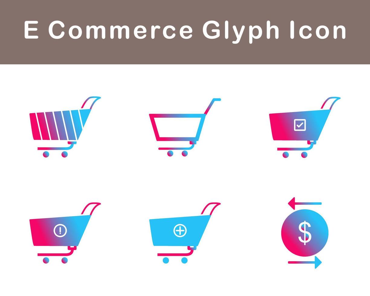 E Commerce Vector Icon Set