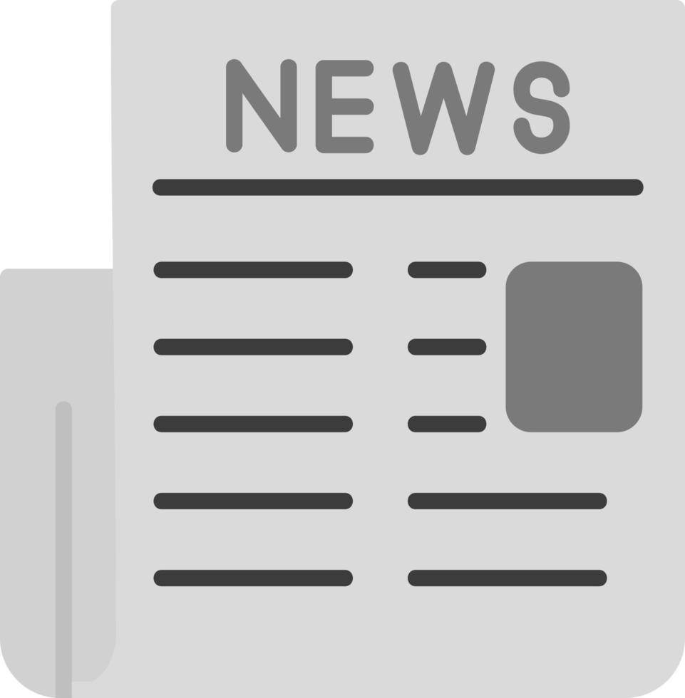 News Paper Vector Icon