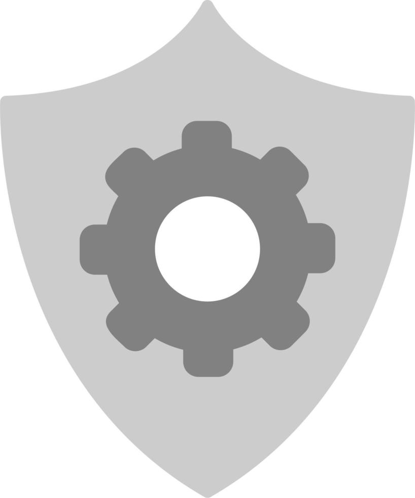 icono de vector de protección de datos