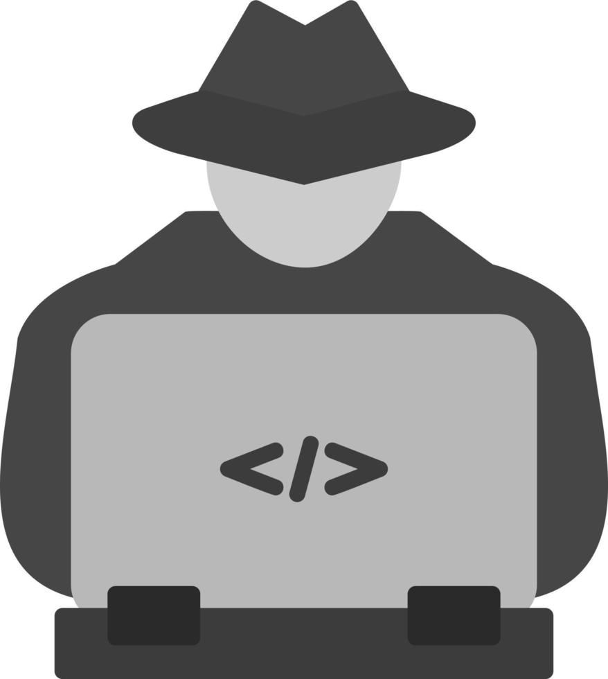 Hacker Vector Icon