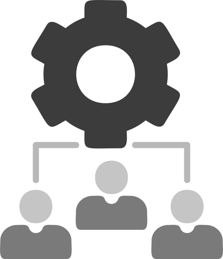 Team Management Vector Icon