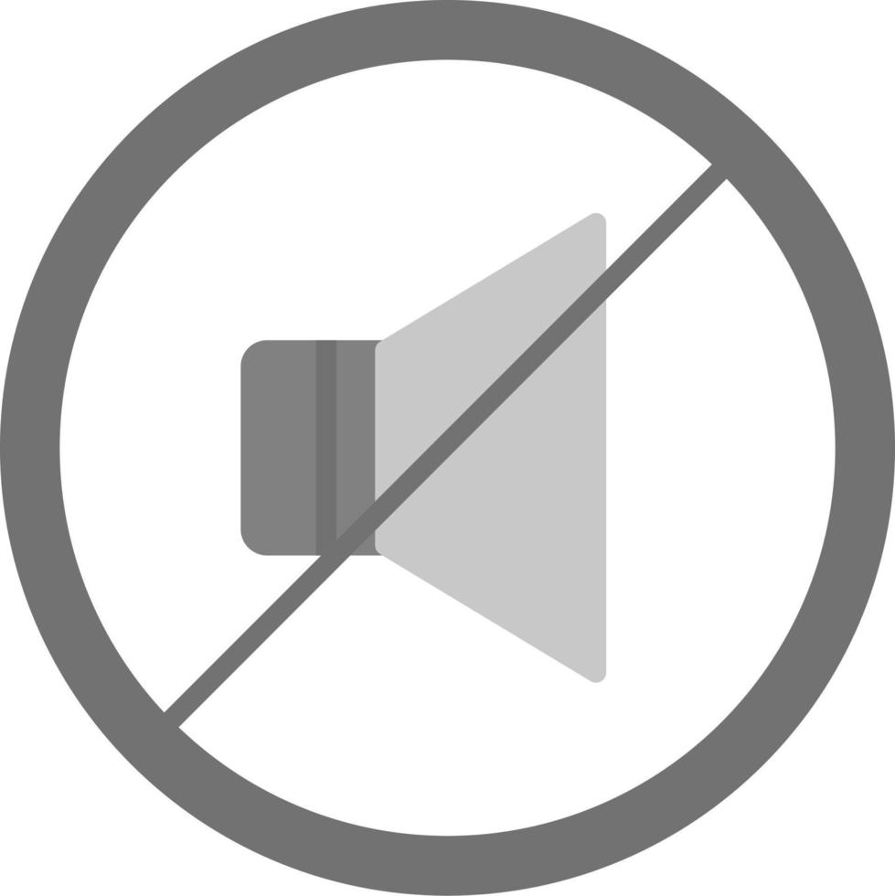 No Sound Vector Icon