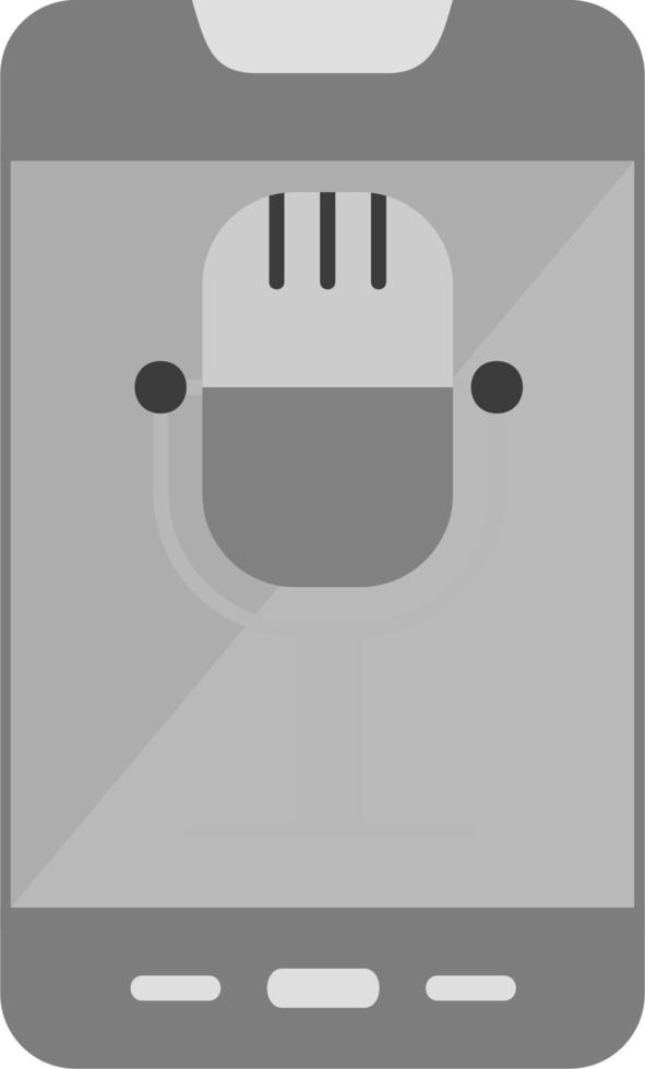 teléfono grabación vector icono