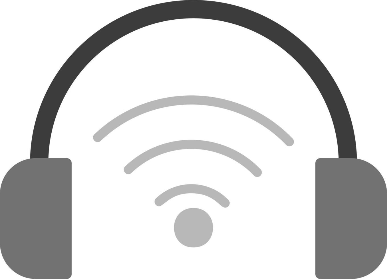 en línea podcast vector icono