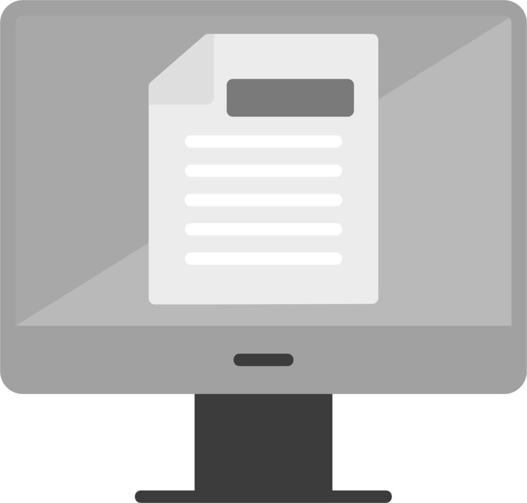 Online Test Vector Icon