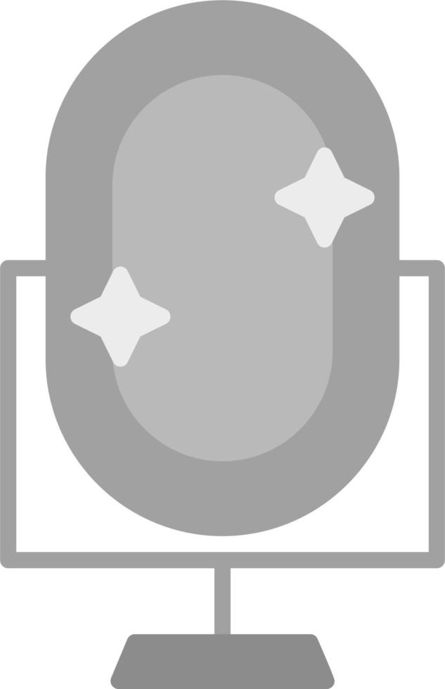 Royal Mirror Vector Icon
