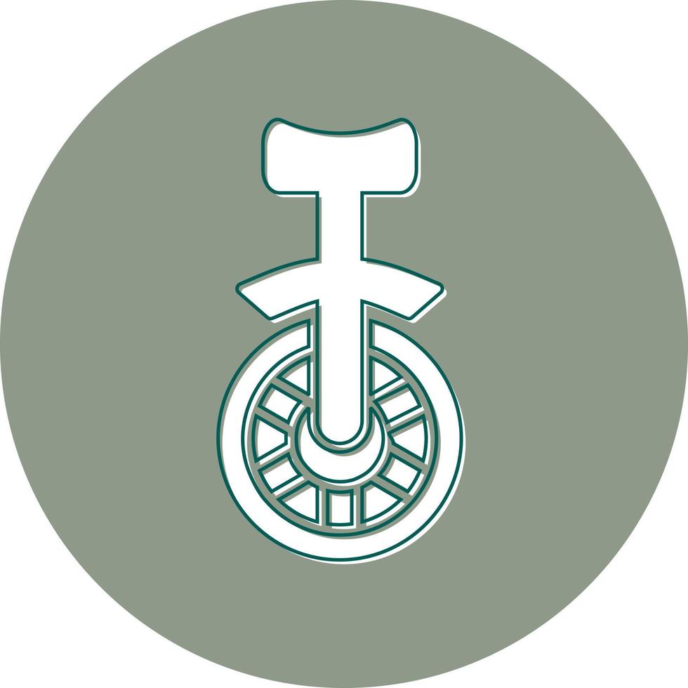 Unicycle Vector Icon