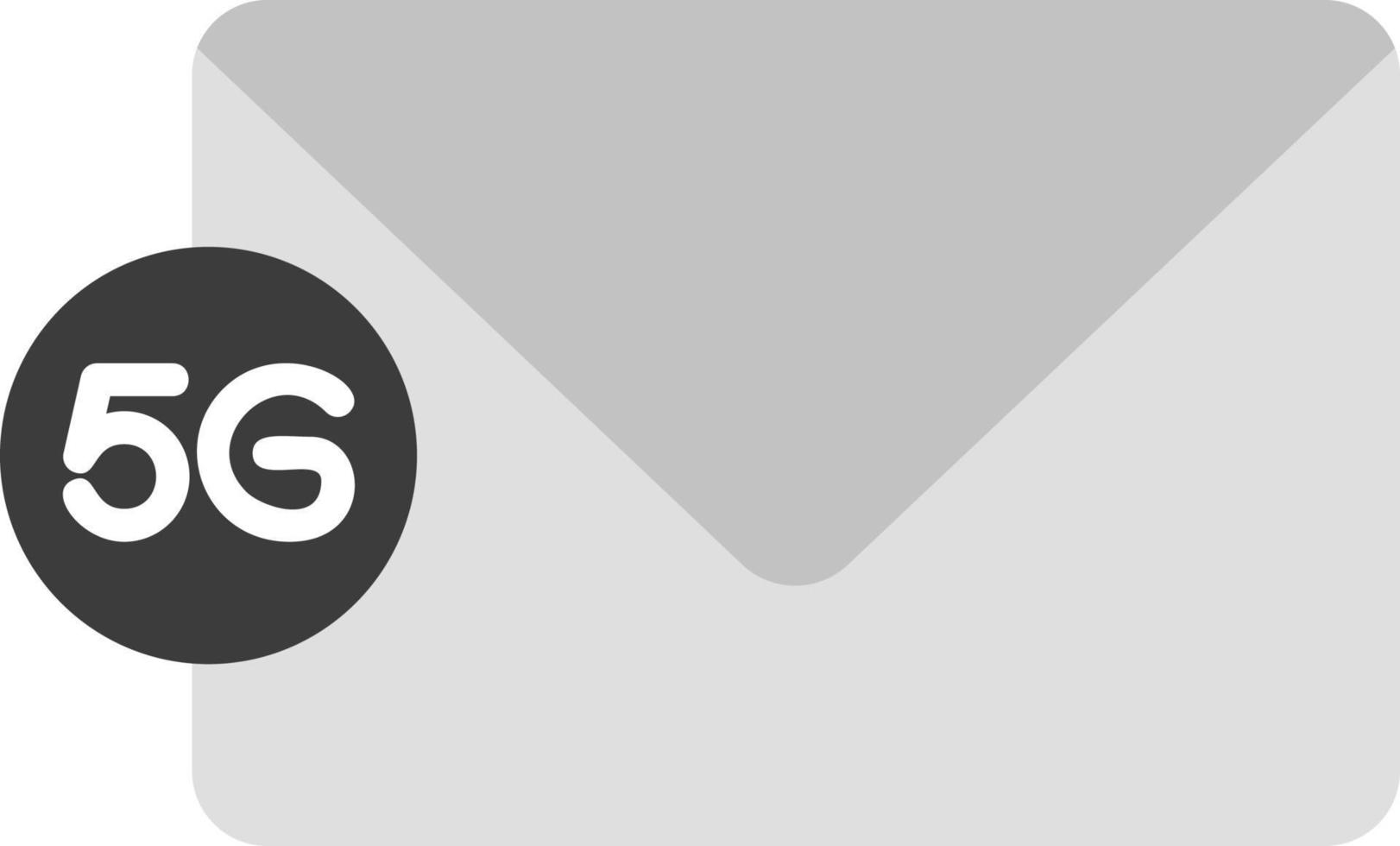 5g Email Vector Icon