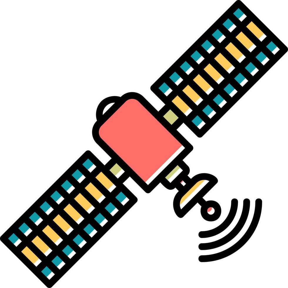 Satelite Vector Icon