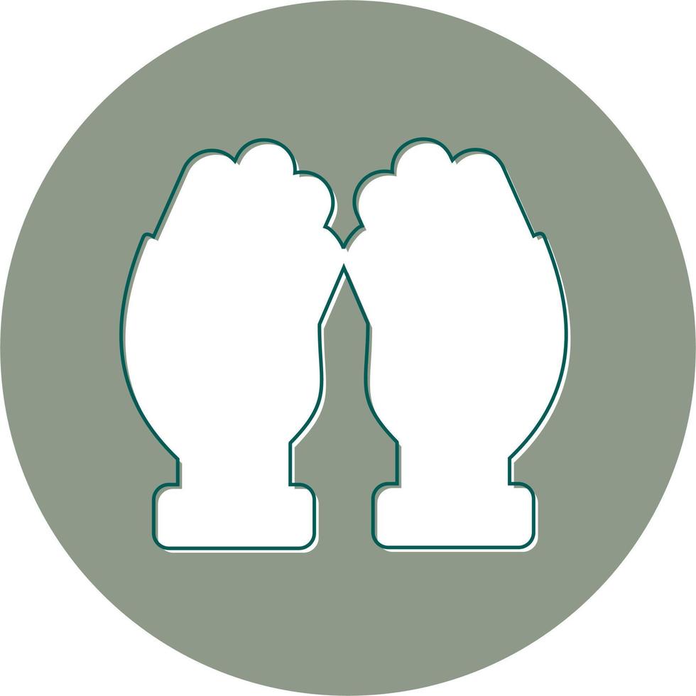 Praying Vector Icon