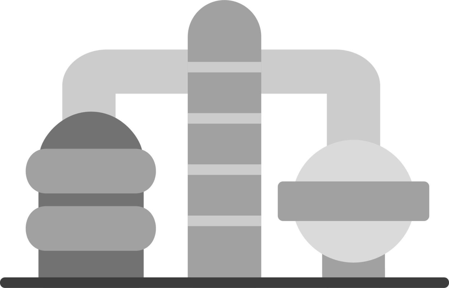 Oil Refinery Vector Icon